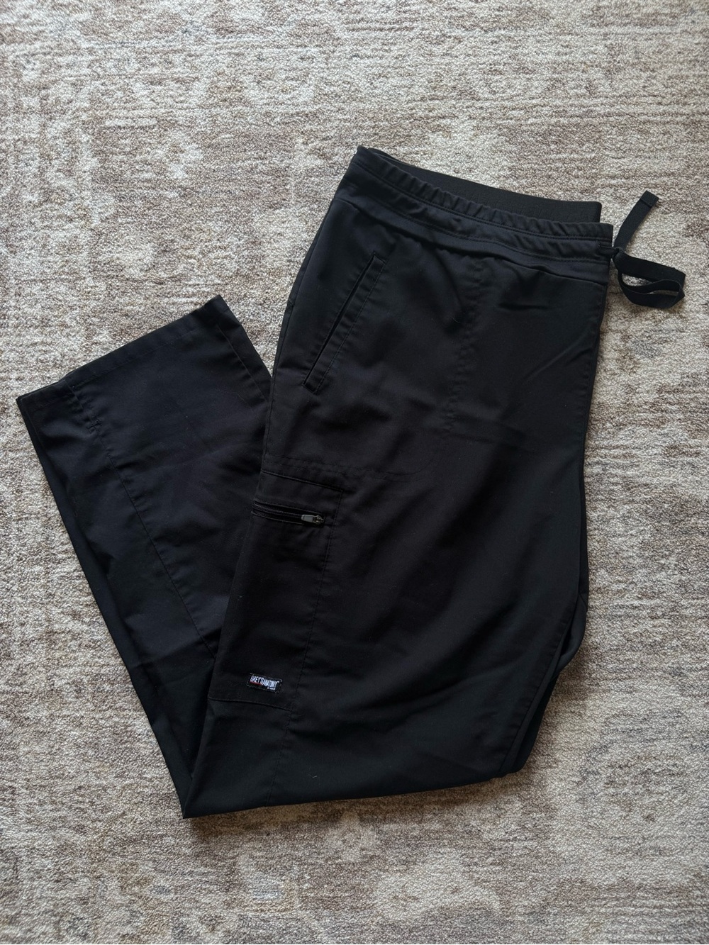 Grey's Anatomy Women’s Black Scrub Pants